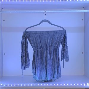 AE Off the Shoulder Romper